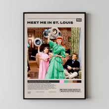 Meet Me in St. Louis, Vincente Minnelli, Minimalist Movie Poster, Vintage Retro Art