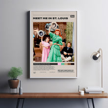 Meet Me in St. Louis, Vincente Minnelli, Minimalist Movie Poster, Vintage Retro Art