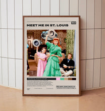 Meet Me in St. Louis, Vincente Minnelli, Minimalist Movie Poster, Vintage Retro Art
