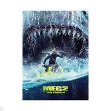 Meg 2：The Trench 2023 Movie Poster Print, Canvas Wall Art, Room Decor, Personalized gift, Wall Art Print, Art Poster For Gift, Movie Print 1587462380