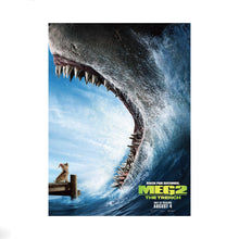 Meg 2：The Trench 2023 Movie Poster Print, Canvas Wall Art, Room Decor, Personalized gift, Wall Art Print, Art Poster For Gift, Movie Print 1587462380