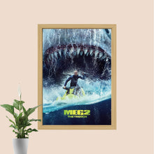 Meg 2：The Trench 2023 Movie Poster Print, Canvas Wall Art, Room Decor, Personalized gift, Wall Art Print, Art Poster For Gift, Movie Print 1587462380