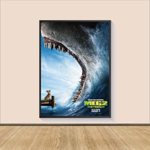 Meg 2：The Trench 2023 Movie Poster Print, Canvas Wall Art, Room Decor, Personalized gift, Wall Art Print, Art Poster For Gift, Movie Print 1587462380