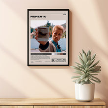 Memento Poster, Christopher Nolan, Minimalist Movie Poster