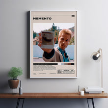 Memento Poster, Christopher Nolan, Minimalist Movie Poster
