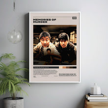 Memories of Murder, Bong Joon Ho, Minimalist Movie Poster,Room decor
