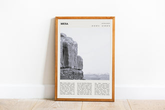 Mesa Arizona Wall Art  Poster Mesa Arizona Black White Poster  Poster Art Gift 1694397739