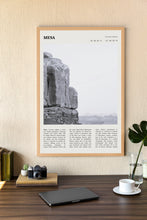 Mesa Arizona Wall Art  Poster Mesa Arizona Black White Poster  Poster Art Gift 1694397739