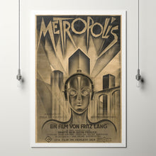 Metropolis (1927) Poster Art Print Movie Posters Gift for Movie lovers
