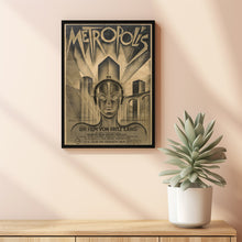 Metropolis (1927) Poster Art Print Movie Posters Gift for Movie lovers