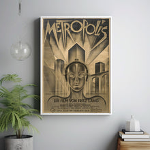 Metropolis (1927) Poster Art Print Movie Posters Gift for Movie lovers