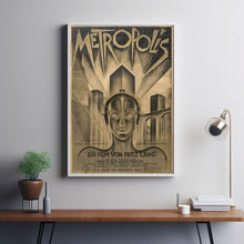 Metropolis (1927) Poster Art Print Movie Posters Gift for Movie lovers