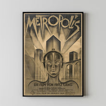 Metropolis (1927) Poster Art Print Movie Posters Gift for Movie lovers