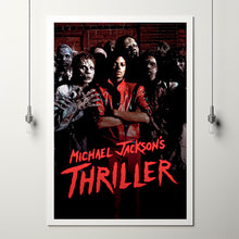 Michael Jackson's Thriller (1983) Poster Art Print Movie Posters Gift for Movie lovers