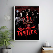 Michael Jackson's Thriller (1983) Poster Art Print Movie Posters Gift for Movie lovers