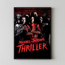 Michael Jackson's Thriller (1983) Poster Art Print Movie Posters Gift for Movie lovers