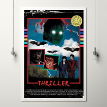 Michael Jackson's Thriller (1983) Poster Art Print Movie Posters Gift for Movie lovers 3
