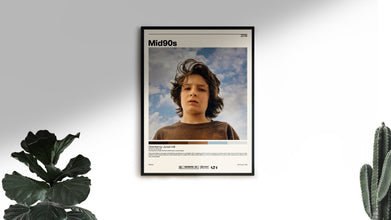Mid90s  Jonah Hill, Minimalist Movie Poster, Vintage Retro Art Print, Custom Poster, Wall Art Print, Home Decor 1006030139
