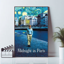 Midnight in Paris, Movie Poster, Wall Art Prints, Art Poster, Canvas Material Gift, Home Decor, Live Room Wall Art 1582280432