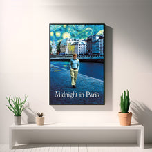 Midnight in Paris, Movie Poster, Wall Art Prints, Art Poster, Canvas Material Gift, Home Decor, Live Room Wall Art 1582280432