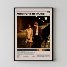 Midnight in Paris, Woody Allen, Minimalist Movie Poster