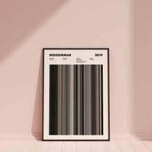 Midsommar Movie Barcode Print, Midsommar Print, Midsommar Poster, Midsommar Wall Art, Midsommar Art Print 1664248265