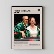 Million Dollar Baby Poster, Clint Eastwood , Minimalist Movie Poster