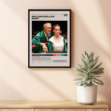 Million Dollar Baby Poster, Clint Eastwood , Minimalist Movie Poster