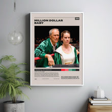 Million Dollar Baby Poster, Clint Eastwood , Minimalist Movie Poster