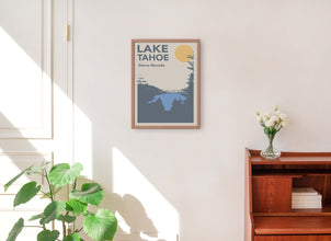 Minimal Lake Tahoe Poster 1183873315