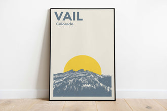 Minimal Vail Poster 1170771510