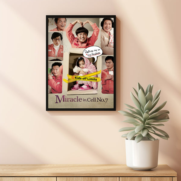 Miracle in Cell No. 7 Movie Poster,Film Fan Collectibles,Vintage Movie ...