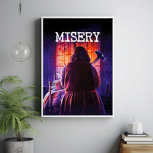 Misery Film Poster, Vintage Modern, Vintage Poster, Minimalist Art, High Quality