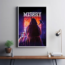 Misery Film Poster, Vintage Modern, Vintage Poster, Minimalist Art, High Quality