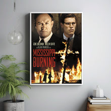 Mississippi Burning Movie Poster, Room Decor, Home Decor, Art Poster for Gift