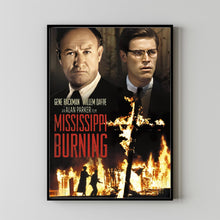 Mississippi Burning Movie Poster, Room Decor, Home Decor, Art Poster for Gift