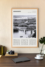 Mississippi Wall Art  Poster Mississippi Vicksburg Park Black White Poster  Poster Art Gift 1695393195
