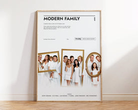 Modern Family Poster  Art Print  Movie Posters  TV Posters  Gift for Movie lovers 1287330996