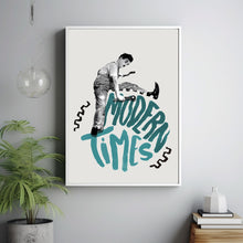 Modern Times (1936) Poster Art Print Movie Posters Gift for Movie lovers 1