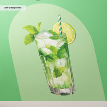 Mojito Recipe Poster  Classic Cocktail Recipes Poster  Colorful Cocktail Print  Cocktail Posters  Bar Cart Wall Art  Mojito Poster 1668392730