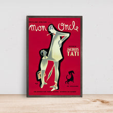 Mon Oncle by Jacques Tati Movie Poster, Home Decor, Art Poster for GiftCustom Personalized Poster 1623204869