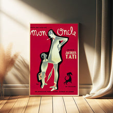 Mon Oncle by Jacques Tati Movie Poster, Home Decor, Art Poster for GiftCustom Personalized Poster 1623204869