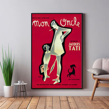 Mon Oncle by Jacques Tati Movie Poster, Home Decor, Art Poster for GiftCustom Personalized Poster 1623204869