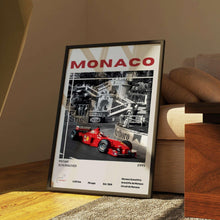 Monaco Poster  Formula 1 Wall Art  Racing Poster  Michael Schumacher  Monte Carlo  Minimalist Poster   High Quality 1651941874
