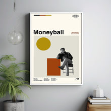 Moneyball Poster, Moneyball Movie Poster, Moneyball Print, Minimalist Art, Retro Poster, Vintage Poster, Wall Decor, Living Room Decor