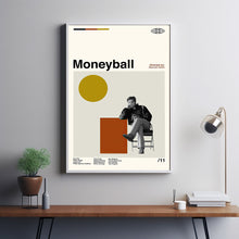 Moneyball Poster, Moneyball Movie Poster, Moneyball Print, Minimalist Art, Retro Poster, Vintage Poster, Wall Decor, Living Room Decor