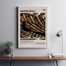 Moneyball Poster, Bennett Miller, Minimalist Movie Poster