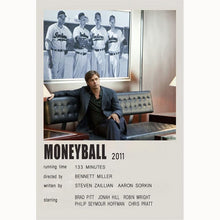 Moneyball (2011)  Movie Poster Canvas Poster Minimalist Poster Art Print Gifts for Lover Mural Painting Home Decoration 1758274240