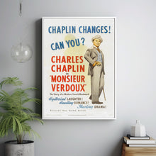 Monsieur Verdoux Movie Poster, Room Decor, Home Decor, Art Poster for Gift 1