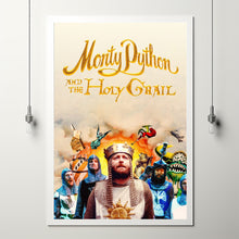 Monty Python and the Holy Grail Movie Poster Art Print Movie Posters Gift for Movie lovers 1